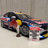 HOLDEN ZB COMMODORE - RED BULL AMPOL RACING - VAN GISBERGEN/TANDER #97 - 2022 Bathurst 1000 WINNER (with scale replica Poster and Trophy) 1:18 SCALE - BIANTE - RRP $279 NOW $250