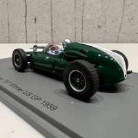 Cooper T51 No.9 Winner US GP 1959 - Bruce McLaren - 1:43 Scale Resin Model Car - Spark