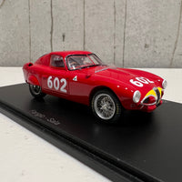Alfa Romeo 6C 3000CM No.602 2nd Mille Miglia 1953 - J. M. Fangio - G. Sala - 1:43 Scale Resin Model Car - Spark