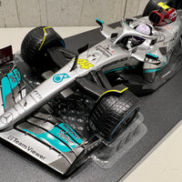 MERCEDES-AMG PETRONAS FORMULA ONE TEAM F1 W13 E PERFORMANCE - LEWIS HAMILTON - MONACO GP 2022 - with rain tyres - 1:18 Scale Diecast Model Car - Minichamps
