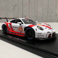 Porsche 911 RSR-19 No.56 Team Project 1 - 24H Le Mans 2022 - B. Iribe - O. Millroy - B. Barnicoat - 1:43 Scale Resin Model Car Spark