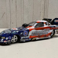 John Force "AMERICAN MADE 16X CHAMP" 2014 Mustang Funny Car - 1:24 Scale Diecast Model - ACTION