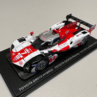 TOYOTA GR010 HYBRID No.7 TOYOTA GAZOO Racing - 2nd 24H Le Mans 2022 - M. Conway - K. Kobayashi - J. M. López - 1:43 Scale Resin Model Car - Spark