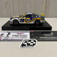 CHASE ELLIOTT 2022 NAPA TALLADEGA RACED WIN 1:24 ELITE DIECAST MODEL