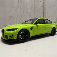 BMW AC Schnitzer M3 Competition (G80) Sao Paulo Yellow - 1:18 Scale Resin Model Car - TOPSPEED