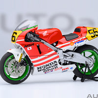 WAYNE GARDNER - HONDA NSR500 WGP500 GUN KOMA #56 BARIBARI LEGEND - 1:12 SCALE MODEL - AUTOART