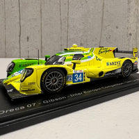 Oreca 07 - Gibson No.34 Inter Europol Competition - 24H Le Mans 2022 - J. Śmiechowski - A. Brundle - E. Gutierrez - 1:43 Scale Resin Model Car - Spark