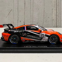 Porsche 911 GT3 Cup No.25 Porsche Supercup Champion 2021 - Larry ten Voorde - 1:43 Scale Resin Model Car - Spark
