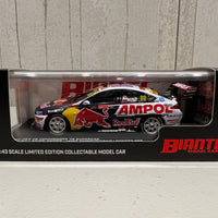HOLDEN ZB COMMODORE - RED BULL AMPOL RACING - WHINCUP/LOWNDES #88 - REPCO Bathurst 1000 - 1:43 Scale Diecast Model Car- BIANTE - RRP $99 NOW $80