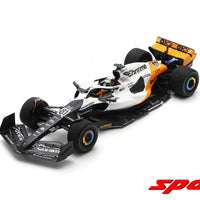 Oscar Piastri - McLaren MCL60 No.81 McLaren - 10th Monaco GP 2023 - 1:18 Scale Model - Spark