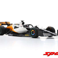 Oscar Piastri - McLaren MCL60 No.81 McLaren - 10th Monaco GP 2023 - 1:18 Scale Model - Spark