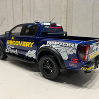 Ford Ranger Raptor - Supercars Recovery Vehicle 1:18 Resin Model - Authentic Collectables