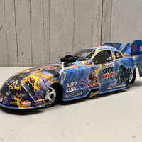 2012 John Force Castrol Comic Book Car Mustang Funny Car - 1:24 Scale Diecast Model - Action