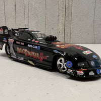 JOHN FORCE 2009 SUMMIT MOTORSPORTS PARK "NIGHTSTALKER" MUSTANG FUNNY CAR - 1:24 SCALE DIECAST MODEL - ACTION