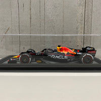 Oracle Red Bull Racing RB18 No.1 Oracle Red Bull Racing - Winner Miami GP 2022 - Max Verstappen. With Acrylic Cover - 1:18 Scale Resin Model Car