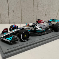Mercedes-AMG Petronas F1 W13 E Performance No.63 Mercedes-AMG Petronas F1 Team - Miami GP 2022 - George Russell - 1:43 Scale Resin Model Car - Spark