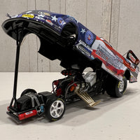 John Force "AMERICAN MADE 16X CHAMP" 2014 Mustang Funny Car - 1:24 Scale Diecast Model - ACTION