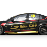 2023 BATHURST 1000 - HOLDEN COMMODORE VF V8 SUPERCAR - 60th ANNIVERSARY OF THE BATHURST GREAT RACE - SPECIAL LIMITED EDITION - 1:43 Scale Diecast Model Car - BIANTE