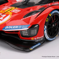 2023 WEC 6 Hr of Spa 3rd Place - #51 Ferrari 499P - 1:18 Scale Model - BBR