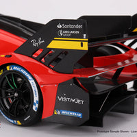 2023 WEC 6 Hr of Spa 3rd Place - #51 Ferrari 499P - 1:18 Scale Model - BBR