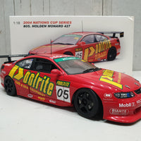 PETER BROCK - 2004 NATIONS CUP SERIES #05 HOLDEN MONARO 427 - 1:18 SCALE DIECAST MODEL - AUTOart