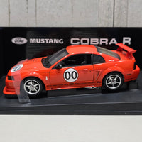 2000 FORD MUSTANG COBRA R RACE CAR ORANGE - 1:18 SCALE DIECAST MODEL - AUTOart