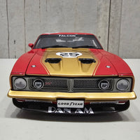 1975 BATHURST ALLAN MOFFAT - IAN GEOGHEGAN - FORD XB FALCON GT - 1:18 SCALE DIECAST MODEL - AUTOART