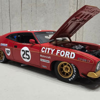 1975 BATHURST ALLAN MOFFAT - IAN GEOGHEGAN - FORD XB FALCON GT - 1:18 SCALE DIECAST MODEL - AUTOART