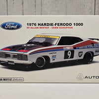 ALLAN MOFFAT - VERN SCHUPPAN - 1976 HARDIE-FERODO 1000 - FORD FALCON XB #9 - 1:18 SCALE DIECAST MODEL - AUTOart