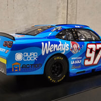 SHANE VAN GISBERGEN AUTOGRAPHED 2024 WENDY'S 1:24 SCALE ARC DIECAST