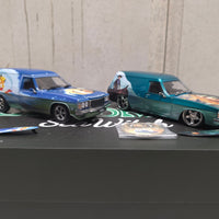 Holden HJ Panel Van - Sea Witch Twin Set - 1:24 Scale Diecast Model -DDA