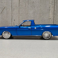 FORD XY CUSTOM UTE "BARRA" 1:24 SCALE DIECAST MODEL - DDA