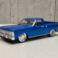 FORD XY CUSTOM UTE "BARRA" 1:24 SCALE DIECAST MODEL - DDA
