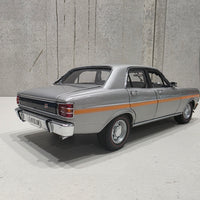 FORD XW FALCON GTHO PHASE II - SILVER FOX - 1:18 SCALE DIECAST MODEL