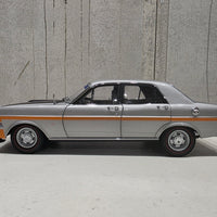 FORD XW FALCON GTHO PHASE II - SILVER FOX - 1:18 SCALE DIECAST MODEL