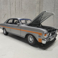 FORD XW FALCON GTHO PHASE II - SILVER FOX - 1:18 SCALE DIECAST MODEL