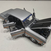 FORD XW FALCON GTHO PHASE II - SILVER FOX - 1:18 SCALE DIECAST MODEL