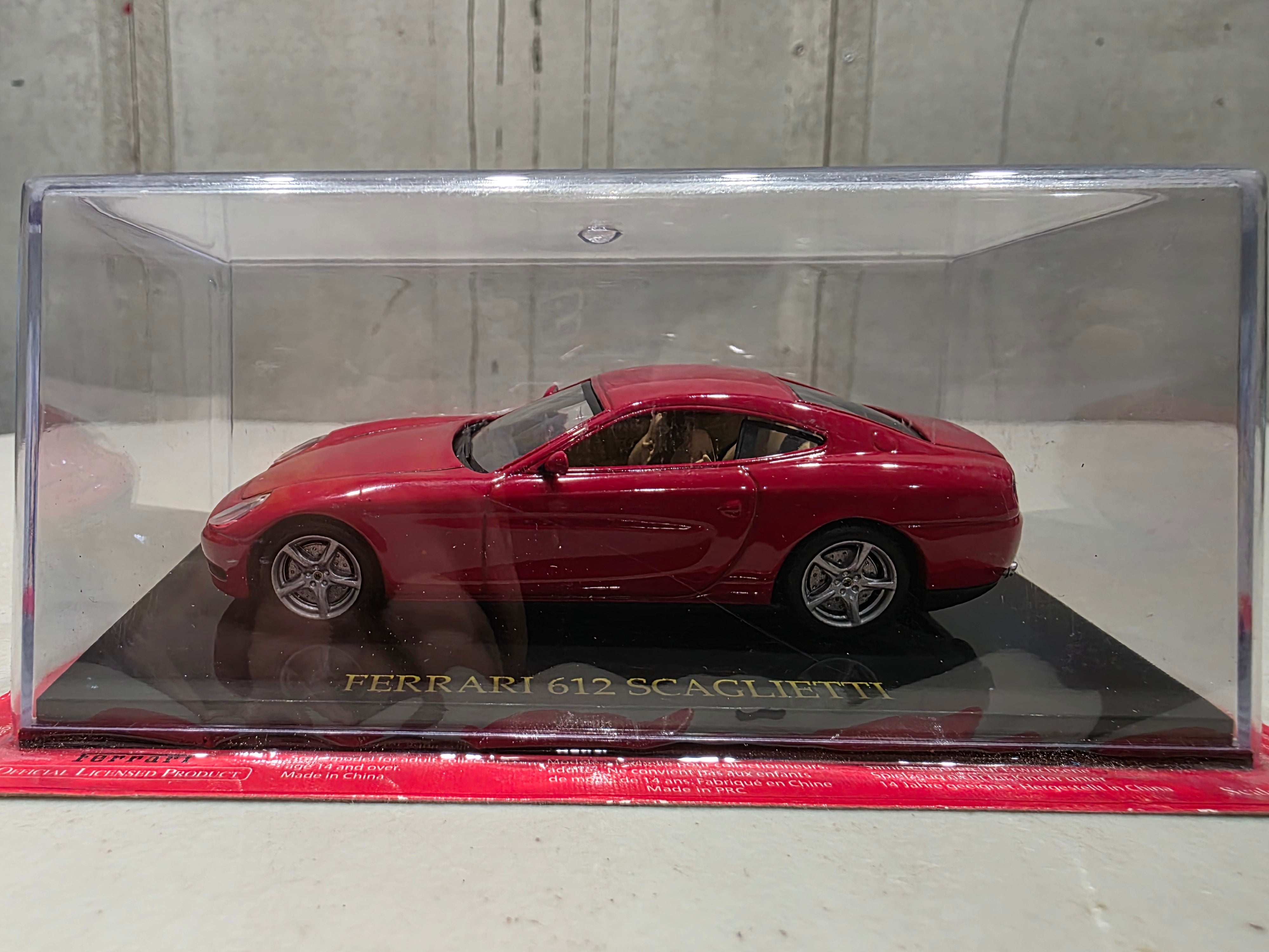 FERRARI 612 SCAGLIETTI - 1:43 SCALE DIECAST MODEL
