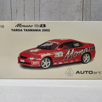 PETER BROCK - 2002 TARGET TASMANIA - CV8 MONARO - 1:18 SCALE DIECAST MODEL - AUTOart
