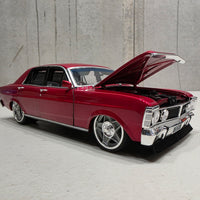 XY Ford Falcon - Candy Red - 1:24 Scale Diecast Model - DDA