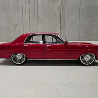 XY Ford Falcon - Candy Red - 1:24 Scale Diecast Model - DDA