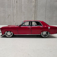 XY Ford Falcon - Candy Red - 1:24 Scale Diecast Model - DDA