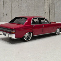 XY Ford Falcon - Candy Red - 1:24 Scale Diecast Model - DDA