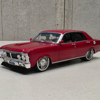 XY Ford Falcon - Candy Red - 1:24 Scale Diecast Model - DDA