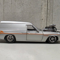 BLOWN HOLDEN HZ SANDMAN PANELVAN - SILVER 1:24 SCALE DIECAST MODEL - DDA