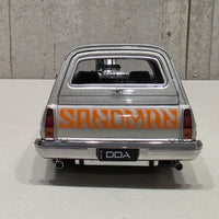 BLOWN HOLDEN HZ SANDMAN PANELVAN - SILVER 1:24 SCALE DIECAST MODEL - DDA