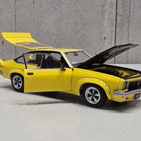 A9X TORANA 308 FACTORY CAR - YELLOW - 1:24 SCALE DIECAST MODEL - DDA