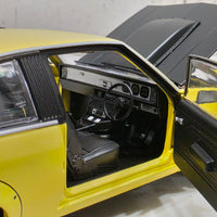 A9X TORANA 308 FACTORY CAR - YELLOW - 1:24 SCALE DIECAST MODEL - DDA