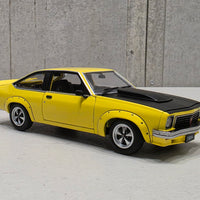 A9X TORANA 308 FACTORY CAR - YELLOW - 1:24 SCALE DIECAST MODEL - DDA
