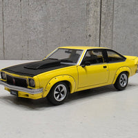 A9X TORANA 308 FACTORY CAR - YELLOW - 1:24 SCALE DIECAST MODEL - DDA
